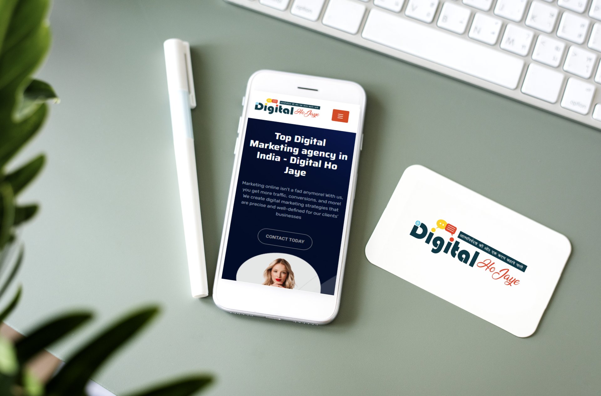business card in soft copy and hard copy